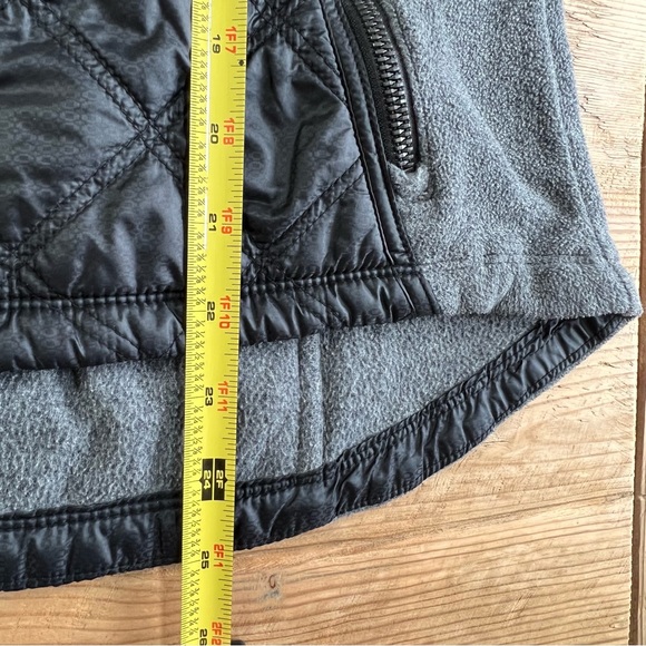Athleta Vortex Dark Gray Hooded Dual Full Zipper Fleece Jacket Size XS - Picture 11 of 15